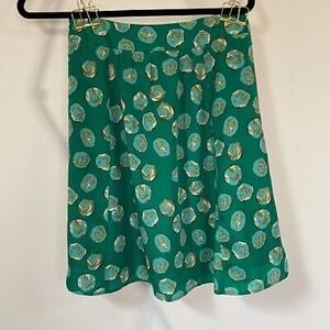 The Limited A Line Flowy Knee Length Skirt XS